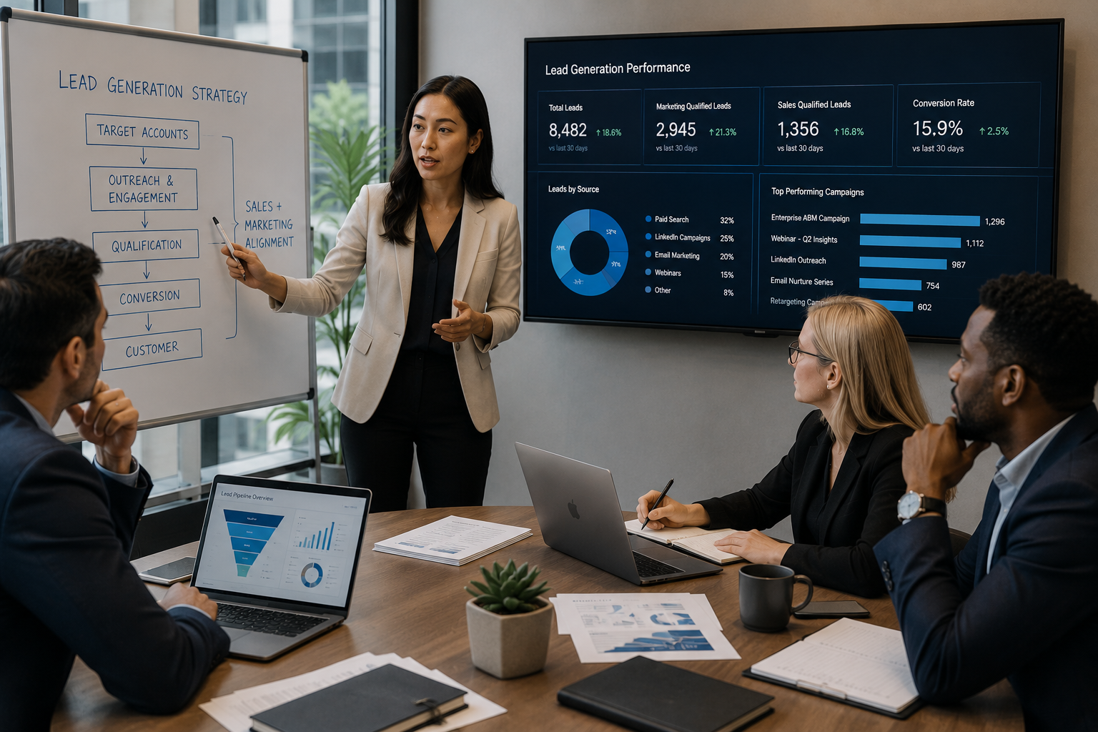 Lead Generation & Sales Enablement
